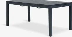 Hot VATTRUP + GAMMELBYMesa VATTRUP L172/276 negro + 4 sillas GAMMELBY gris Conjuntos Mesa Y Sillas De Jardín