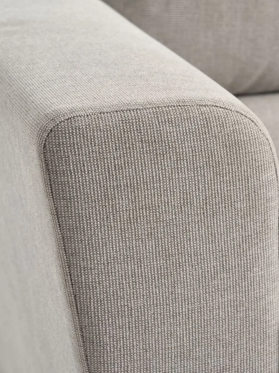 Online VEJLBYSofá cama chaise longue VEJLBY tela arena claro Sofás Cama|Sofás Cama