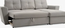 Online VEJLBYSofá cama chaise longue VEJLBY tela arena claro Sofás Cama|Sofás Cama