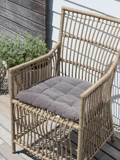 Hot VEJRHOLMCojín de jardín para silla VEJRHOLM gris Cojines Para Sillas De Jardín
