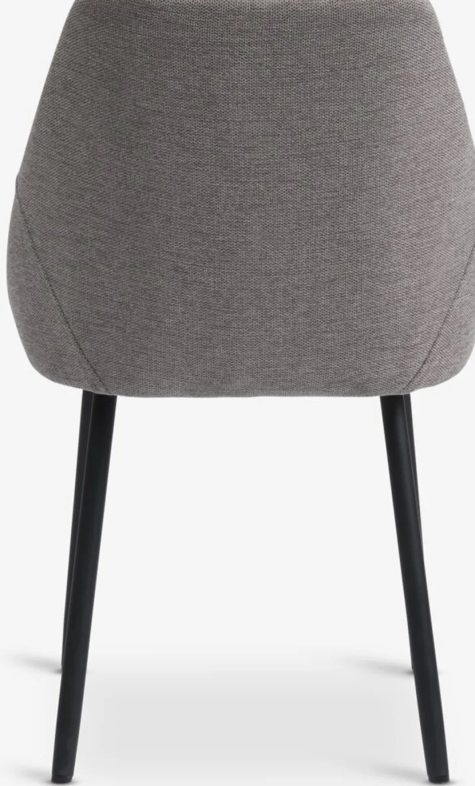 Clearance VELLEVSilla de comedor VELLEV tela arena/negro Sillas De Comedor