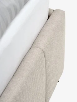 Sale VEMMELEVEstructura de cama VEMMELEV con almacenaje 135x190 tela beis Estructuras De Cama|90 X 190 Cm