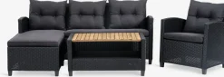 Sale VENConjunto muebles jardín VEN 4 plazas con chaise longue Conjuntos Mesa Y Sillas De Jardín|Muebles De Jardín