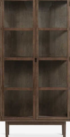 Discount VESTERBYVitrina VESTERBY alta 2 puertas Vitrinas|Vitrinas