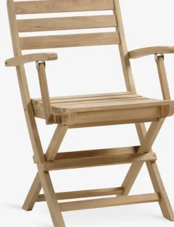 Discount VESTERHAVETSilla plegable VESTERHAVET teca Sillas De Jardín