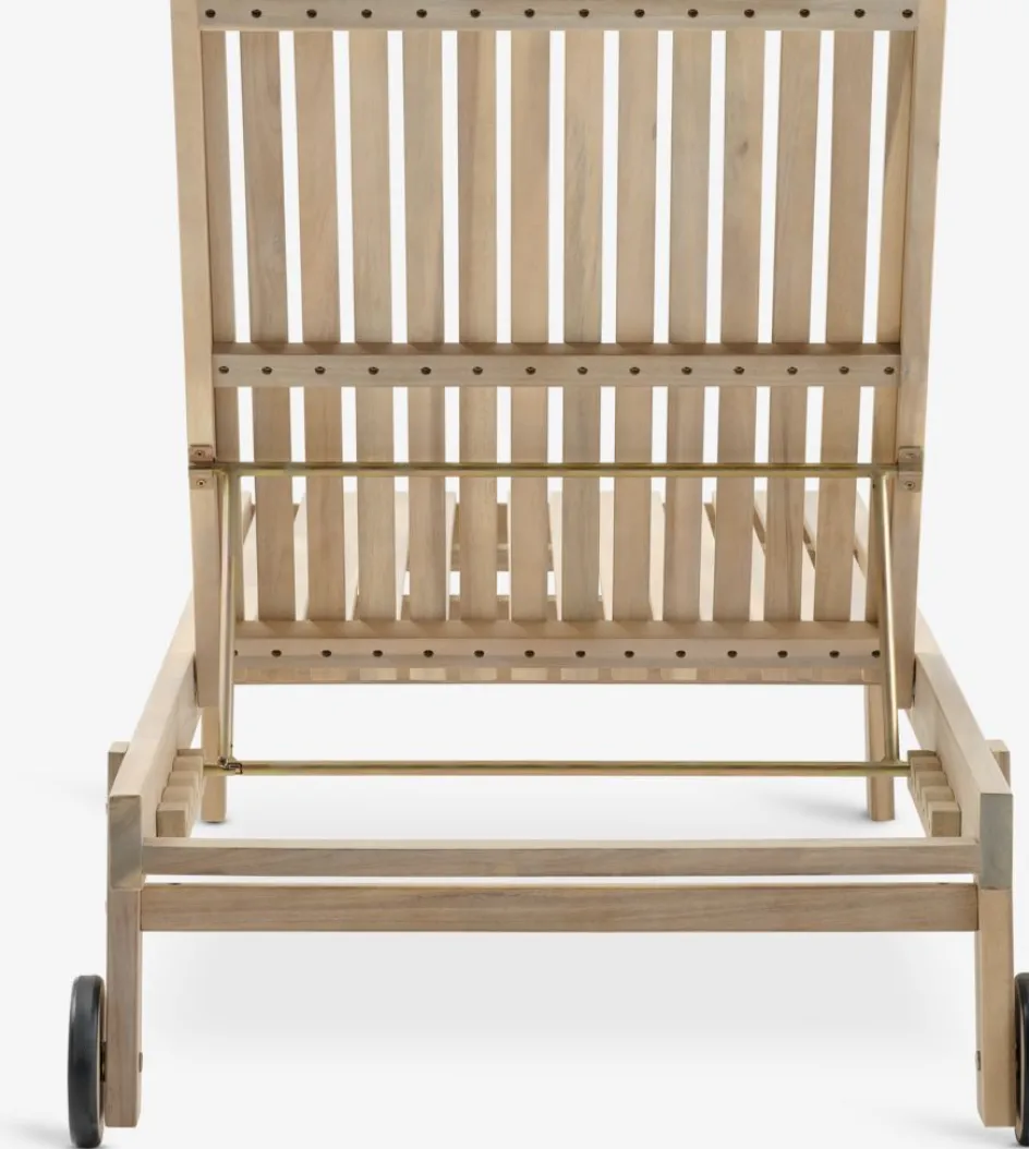 Clearance VESTERMADETumbona VESTERMADE A75xL198 madera dura Muebles De Jardín|Tumbonas