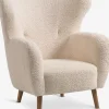 Sale VILDSUNDSillón VILDSUND felpa blanco crudo Sillones