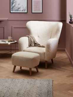 Sale VILDSUNDSillón VILDSUND felpa blanco crudo Sillones