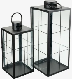 Sale VILLADSFarol VILLADS A20xL20xA50cm negro Faroles