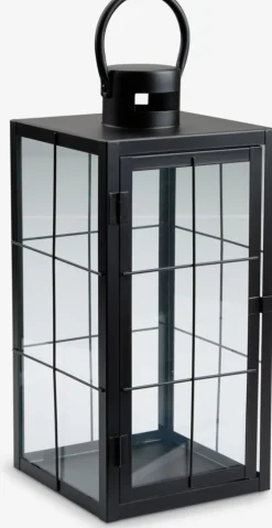 Clearance VILLADSFarol VILLADS A16xL16xA36cm negro Faroles