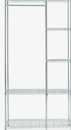 Sale VINDINGEMueble recibidor VINDINGE 4 estantes cromo Percheros Con Zapatero|Percheros Con Zapatero