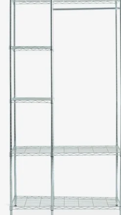 Sale VINDINGEMueble recibidor VINDINGE 4 estantes cromo Percheros Con Zapatero|Percheros Con Zapatero