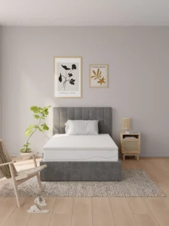 Outlet VINGANBASICTopper 135x190cm VINGAN Toppers|90 X 190 Cm