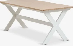 Best VISLINGEMesa de comedor VISLINGE 90x190 natural/blanco Mesas De Comedor