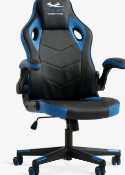Sale VOJENSSilla gaming VOJENS negro/polipiel azul/malla Sillas Gaming|Sillas De Oficina