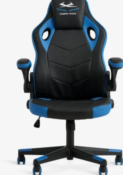 Sale VOJENSSilla gaming VOJENS negro/polipiel azul/malla Sillas Gaming|Sillas De Oficina
