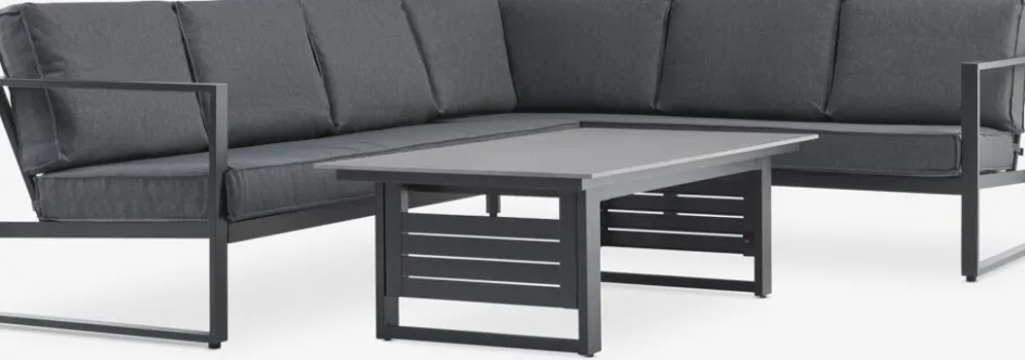 Online VONGEConjunto muebles jardín VONGE 6 plazas Conjuntos Mesa Y Sillas De Jardín|Muebles De Jardín