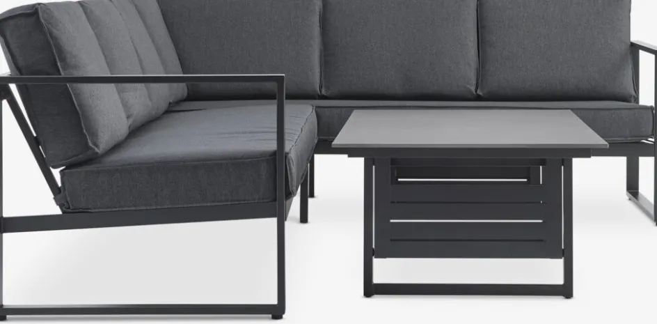 Online VONGEConjunto muebles jardín VONGE 6 plazas Conjuntos Mesa Y Sillas De Jardín|Muebles De Jardín