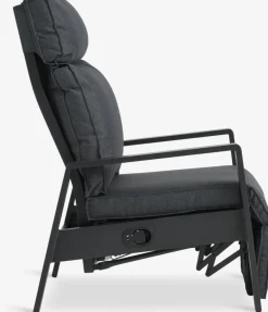 VONGESillón de exterior VONGE negro Sillas De Jardín|Muebles De Jardín