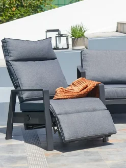 VONGESillón de exterior VONGE negro Sillas De Jardín|Muebles De Jardín