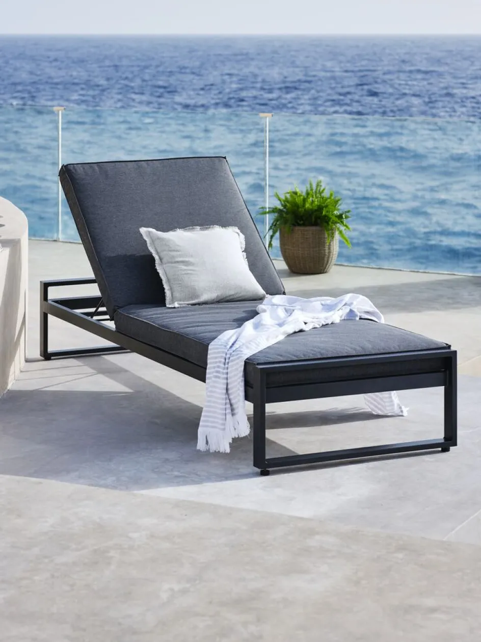 Clearance VONGETumbona VONGE A75xL210 secado rápido Muebles De Jardín|Tumbonas