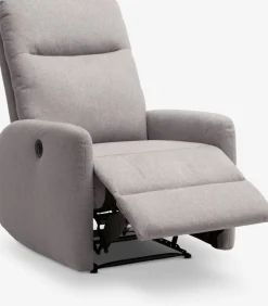 Hot VONSILDSillón reclinable VONSILD eléctrico gris claro Sillones
