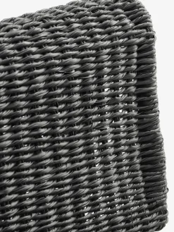Hot VOSSSofá de exterior VOSS 2 plazas negro Muebles De Jardín