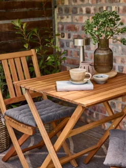 Online VRAADALMesa de balcón VRAADAL A62xL62 madera dura Mesas De Jardín