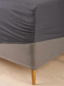VILMAGOLDSábana bajera ajustable jersey VILMA 90x200x35 antracita Sábanas Para Colchones|Sábanas Para Toppers